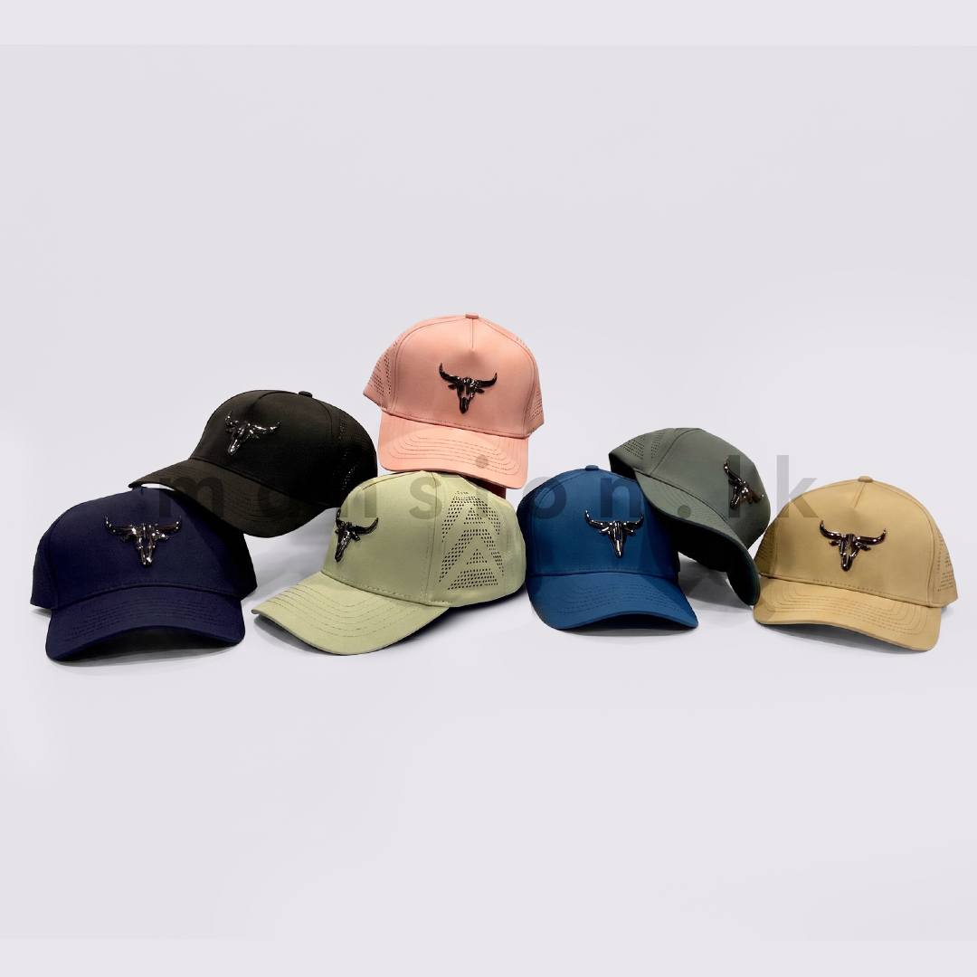 GC 0834 all in one Bull Emblem Performance Mesh Cap - Image 1