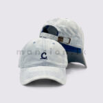 C Emb Washed Denim Cap - Image 2