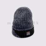 Two Tone Ribbed Chenille Beanie Hat - Image 3