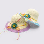 Daisy Smile Girls Summer Hat - Image 3