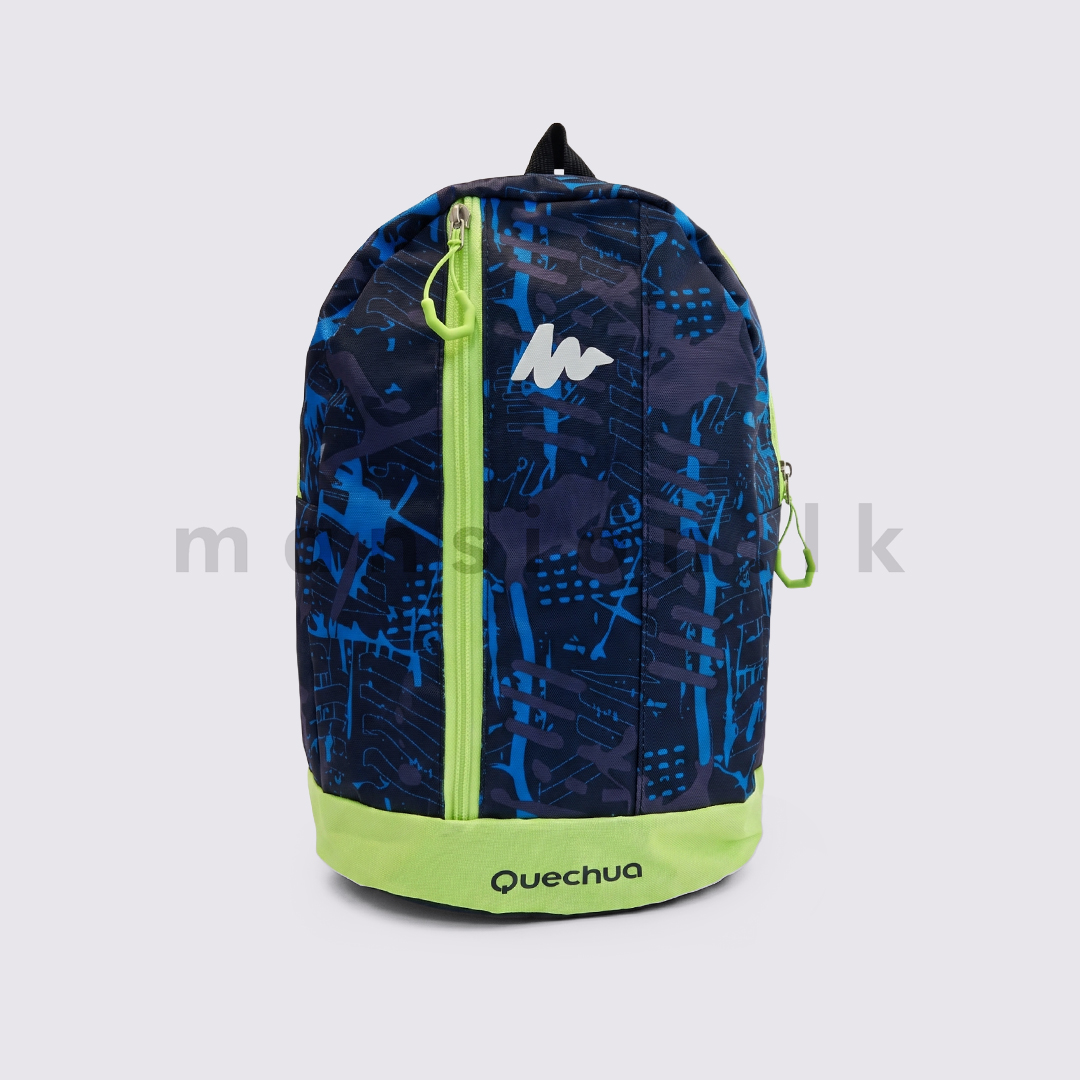 GB 0206 i front Printed Backpack - Luminous Green - Image 1