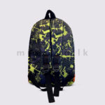 Printed Backpack - Luminous Orange - Image 3