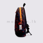 Printed Backpack - Luminous Orange - Image 10