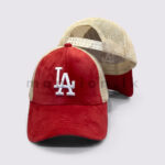 LA Emb Velvet Net Cap - Image 2
