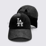 LA Emb Velvet Net Cap - Image 5