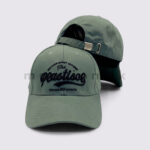 Plastisol Embroidered Plain Cap - Image 4