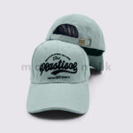 Plastisol Embroidered Plain Cap - Image 9