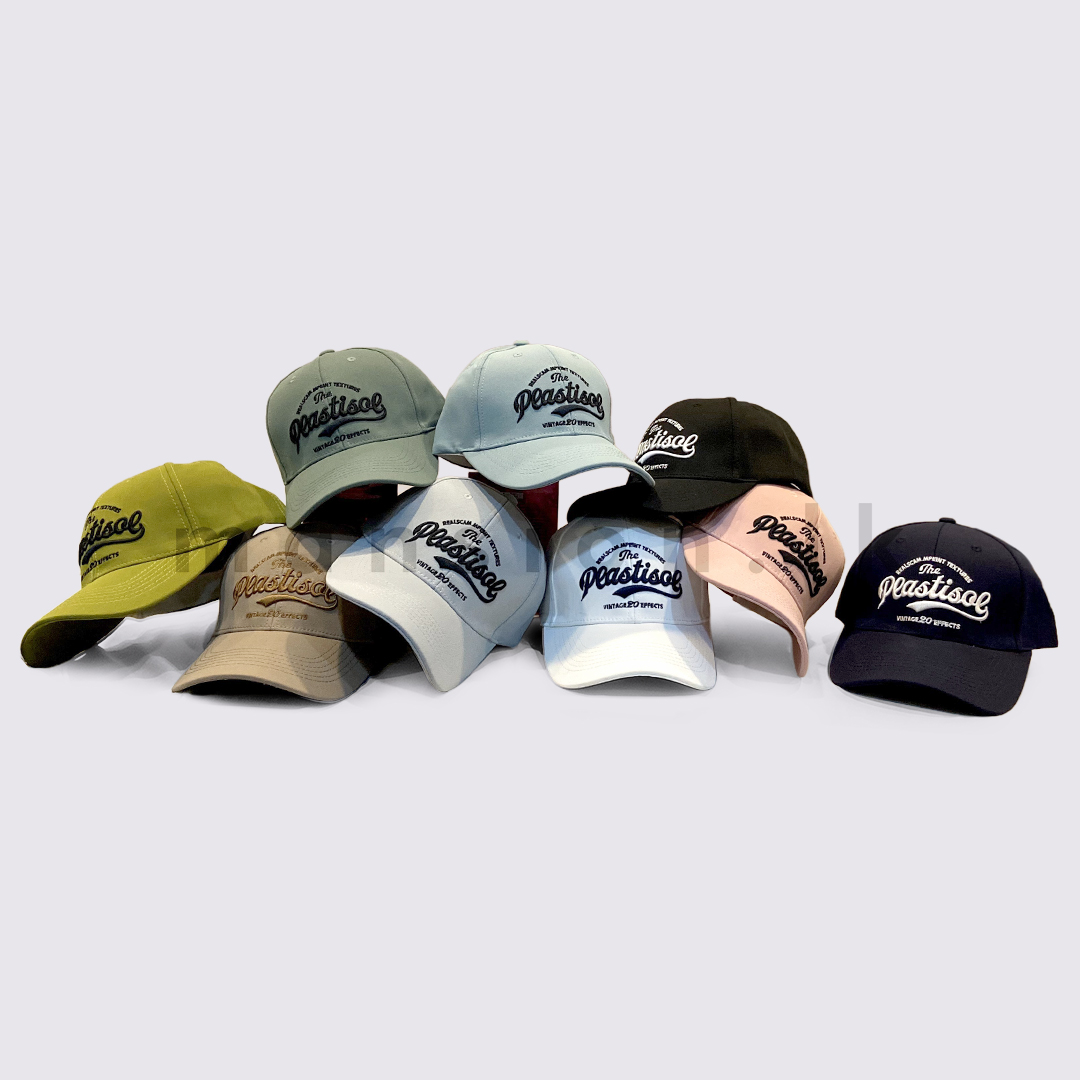 GC 0906 all in one (1) Plastisol Embroidered Plain Cap - Image 1