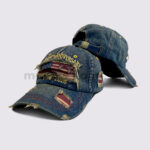 US 250th Anniversary Distressed Denim Cap - Image 2