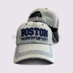 Boston Distressed Denim Cap - Image 5