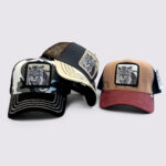 Tiger Embroidered Mesh Cap