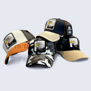 Eagle Embroidered Mesh Cap