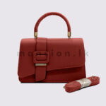 Top Handle Buckle Sling Bag - Image 2