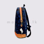 Printed Backpack - Blue - Image 9