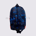 Printed Backpack - Blue - Image 7