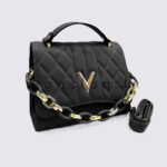 Quilted Top Handle Sling Bag - Image 5