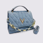 Quilted Top Handle Sling Bag - Image 8