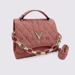 Quilted Top Handle Sling Bag - Image 11