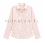 Fine Pinstripe Cotton Shirt Pink