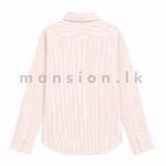 Fine Pinstripe Cotton Shirt Pink - Image 2