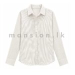 Fine Pinstripe Cotton Shirt Ash