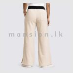 Flannel Bootcut Bottom - Ivory - Image 2