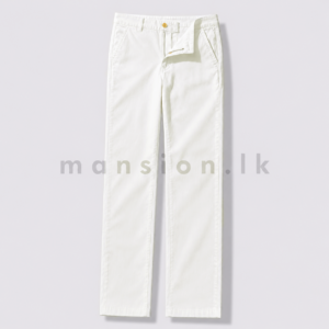 Button Up White Pant