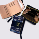 Geometric Pattern Mini Wallet - Image 9