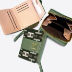 Geometric Pattern Mini Wallet - Image 3