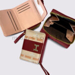 Geometric Pattern Mini Wallet - Image 5