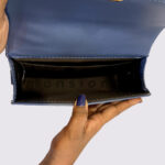 Floral Embossed Top-Handle Handbag - Image 9