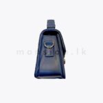 Floral Embossed Top-Handle Handbag - Image 8