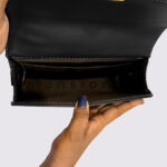 Floral Embossed Top-Handle Handbag - Image 4