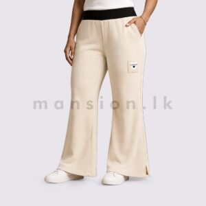 Flannel Bootcut Bottom - Ivory