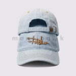 Signature Stitch Denim Cap - Image 2