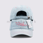 Signature Stitch Denim Cap - Image 3