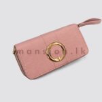 Ring Detail Double-Zipper Purse - Image 6
