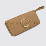 Ring Detail Double-Zipper Purse - Image 9