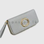 Ring Detail Double-Zipper Purse - Image 10