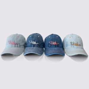 Signature Stitch Denim Cap