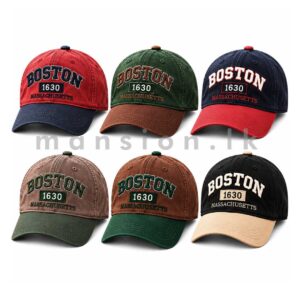 Two-Tone Boston Cotton Cap