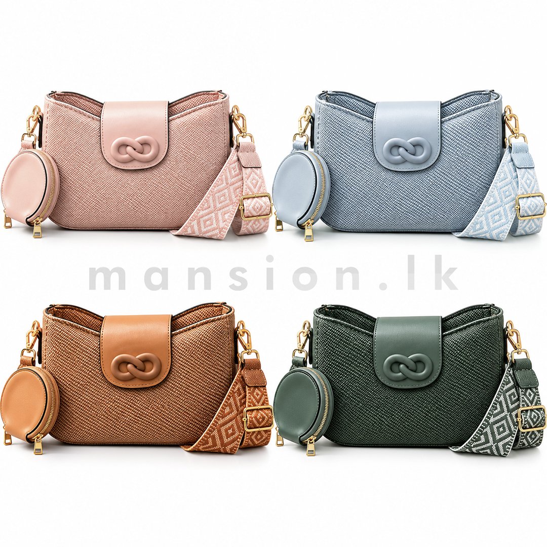 121189 all in one Knot Flap Sling Bag - Image 1