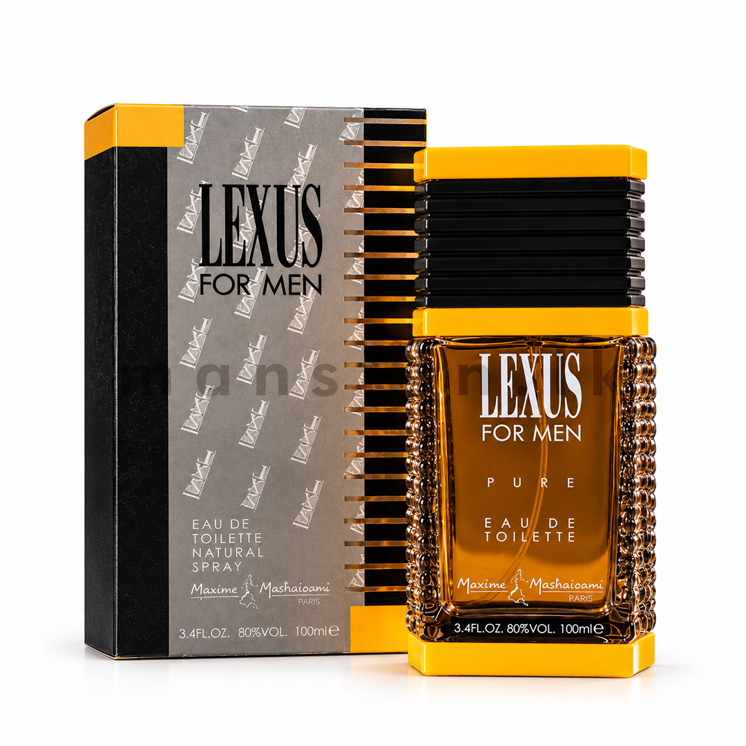 121197 Lexus for Men Pure EDT - 100ml - Image 1