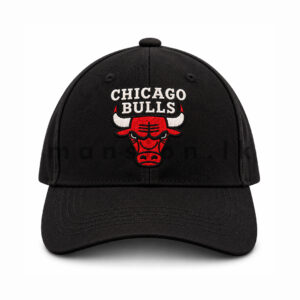 Classic Chicago Bull Embroidered Cotton Cap