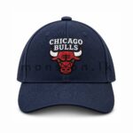 Classic Chicago Bull Embroidered Cotton Cap - Image 7